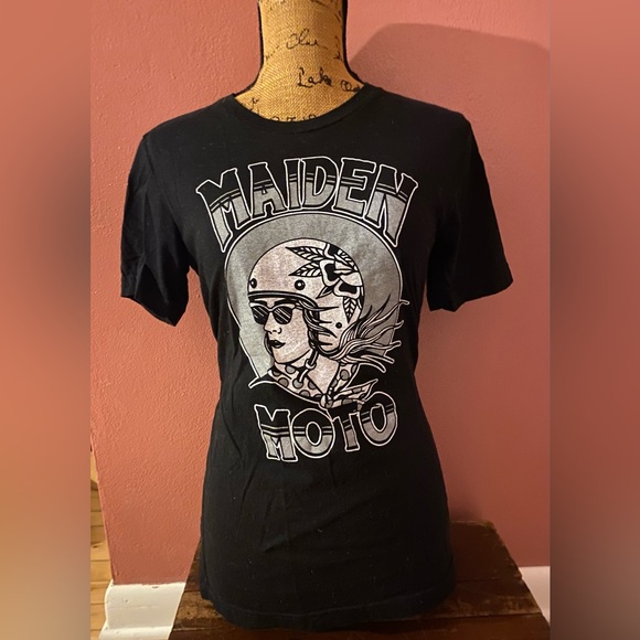 Maiden Moto t shirt Small - Picture 1 of 5
